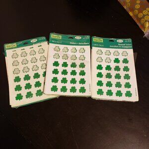 Hallmark Heartline stickers St. Patrick's Day clover